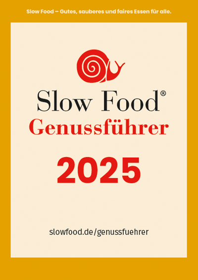 Wir unterstützen slow food